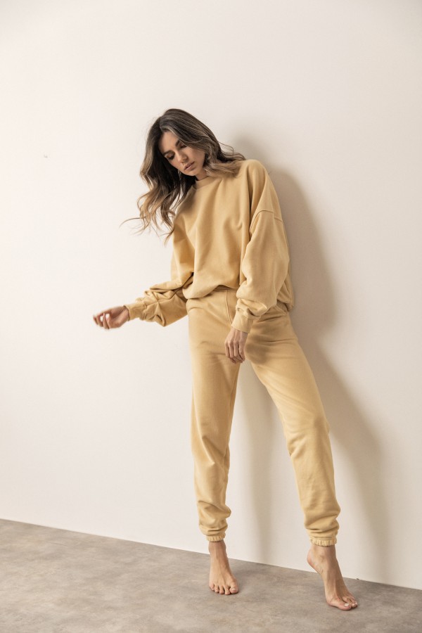 Spodnie Dresowe Joggery Banana