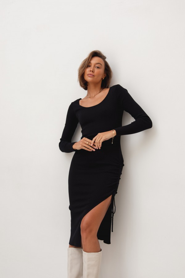 Patricia Sukienka Dzianinowa Czarna