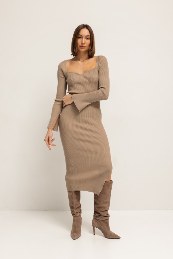 Naomi Sukienka Beige