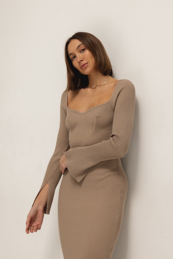 Naomi Sukienka Beige