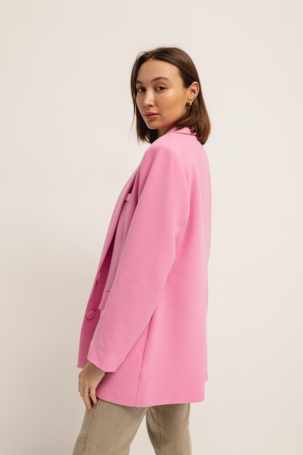 Cleo Marynarka Oversize Róż