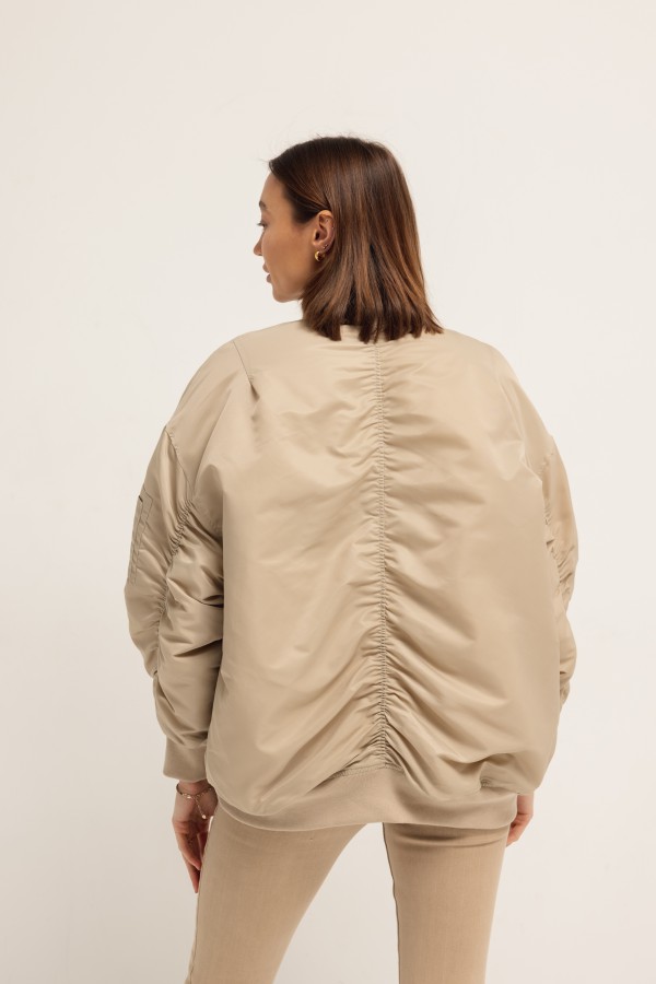 8113 Kurtka Bomber Beż