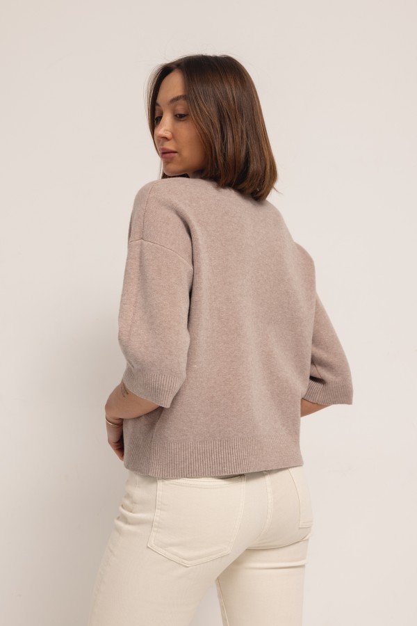 Noel Sweter Cappuccino