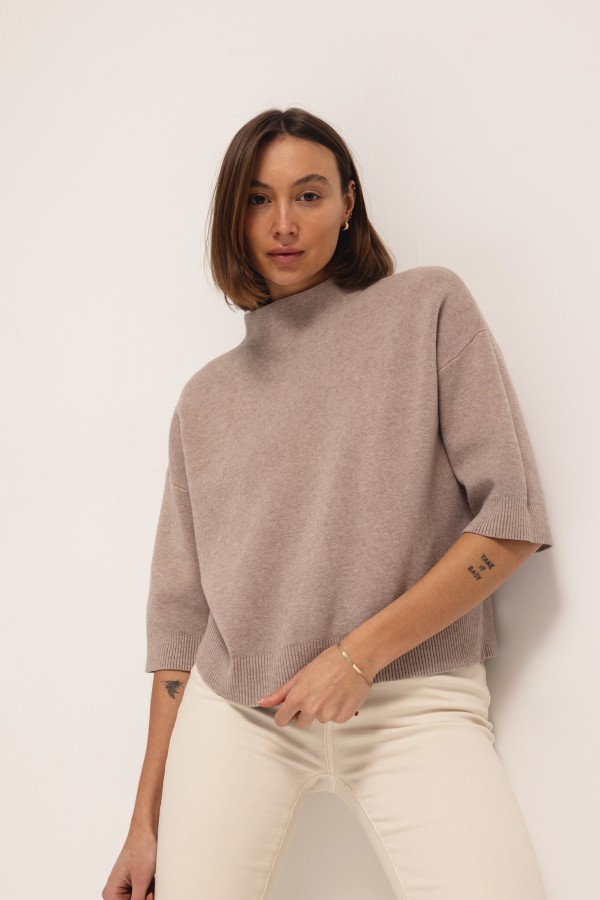 Noel Sweter Cappuccino