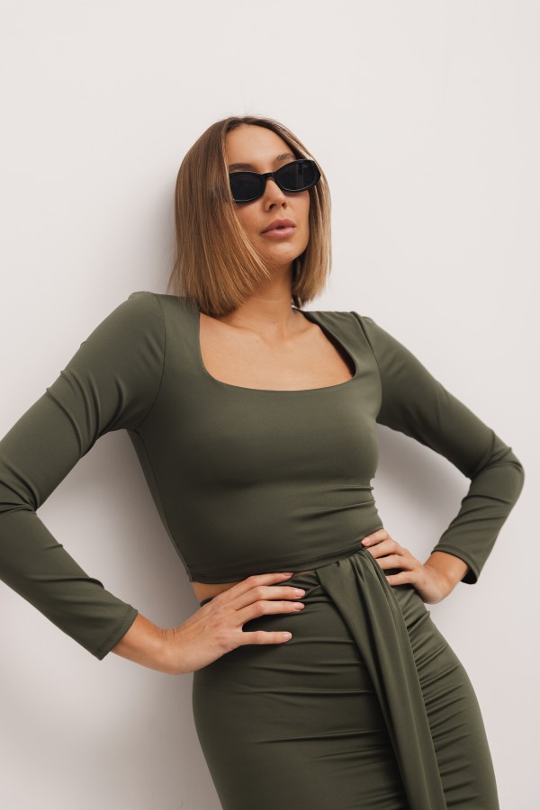Edith Komplet Khaki